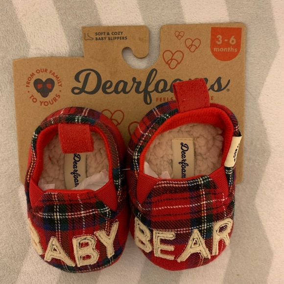 Dearfoams baby bear baby slippers - Picture 2 of 8
